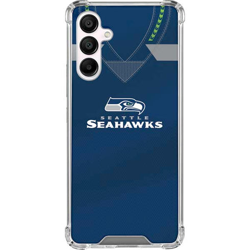 NFL Seattle Seahawks Team Jersey Galaxy A16 5G Clear Case