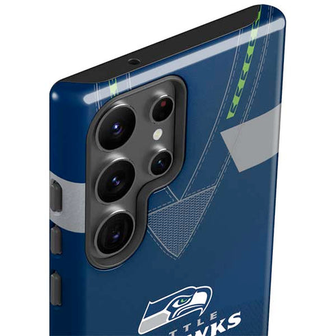 NFL Seattle Seahawks Team Jersey Galaxy S23 Ultra Pro Case