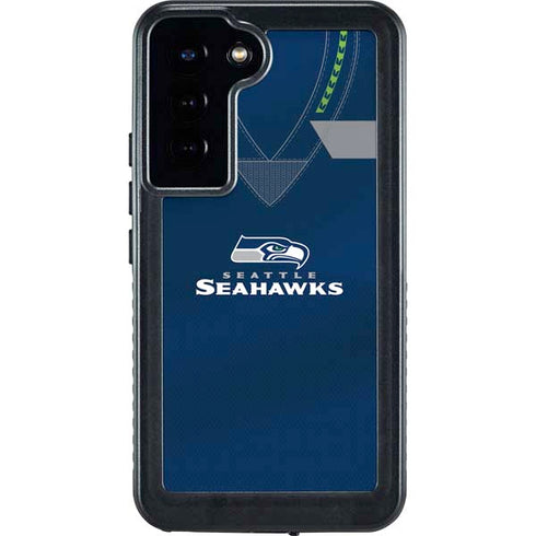 NFL Seattle Seahawks Team Jersey Galaxy S24 Plus Waterproof Case