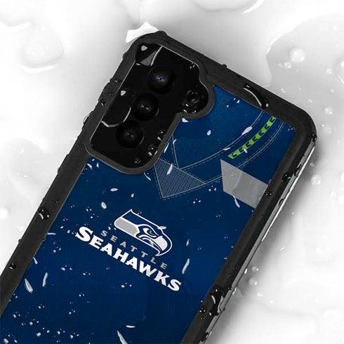 NFL Seattle Seahawks Team Jersey Galaxy S24 Plus Waterproof Case