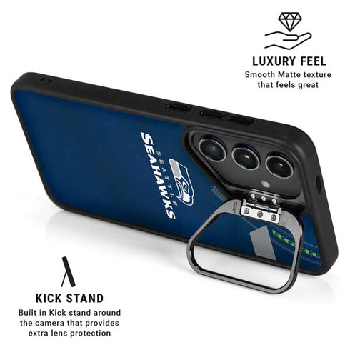 NFL Seattle Seahawks Team Jersey Galaxy S24 Ultra Kickstand Case