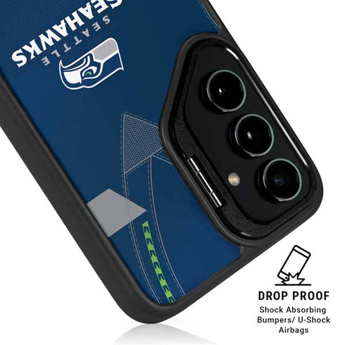 NFL Seattle Seahawks Team Jersey Galaxy S25 Ultra Kickstand Case