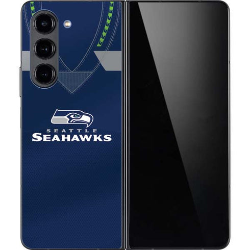 NFL Seattle Seahawks Team Jersey Galaxy Z Fold5 5G Skin