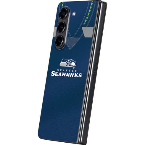 NFL Seattle Seahawks Team Jersey Galaxy Z Fold5 5G Skin