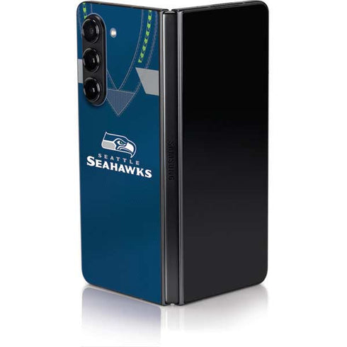 NFL Seattle Seahawks Team Jersey Galaxy Z Fold5 5G Skin