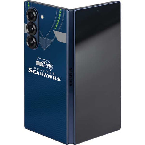 NFL Seattle Seahawks Team Jersey Galaxy Z Fold6 Skin
