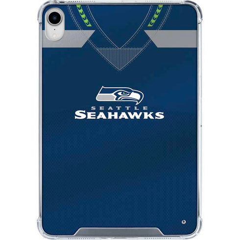 NFL Seattle Seahawks Team Jersey iPad 11th Gen (2025) Clear Case