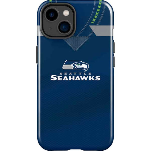 NFL Seattle Seahawks Team Jersey iPhone 15 Impact Case
