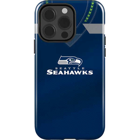 NFL Seattle Seahawks Team Jersey iPhone 15 Pro Impact Case