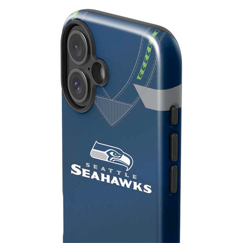 NFL Seattle Seahawks Team Jersey iPhone 16 Plus Impact Case