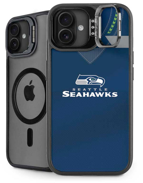 NFL Seattle Seahawks Team Jersey iPhone 16 Plus Kickstand Case