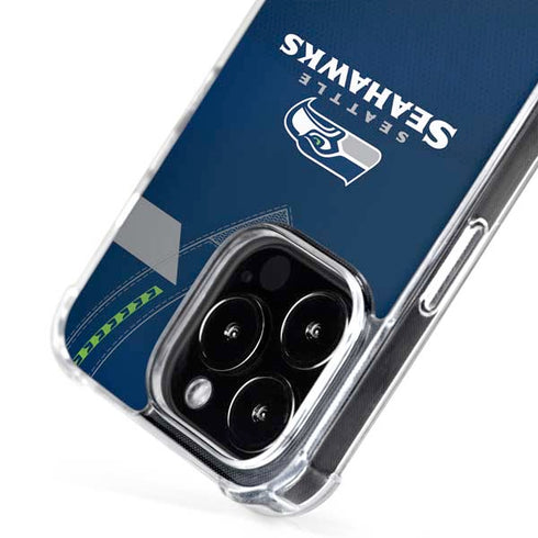 NFL Seattle Seahawks Team Jersey iPhone 16 Pro MagSafe Case