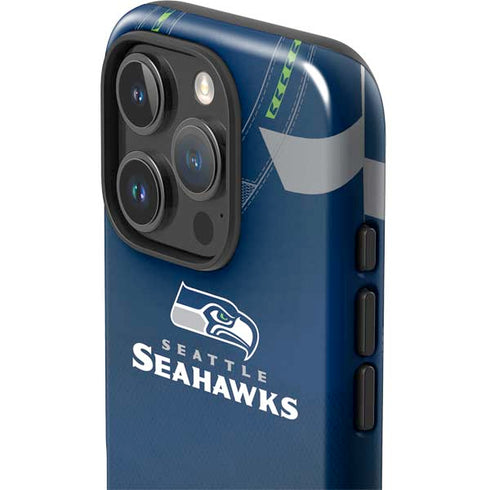 NFL Seattle Seahawks Team Jersey iPhone 16 Pro Max Impact Case