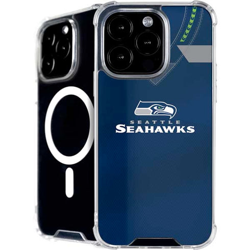 NFL Seattle Seahawks Team Jersey iPhone 16 Pro Max MagSafe Case