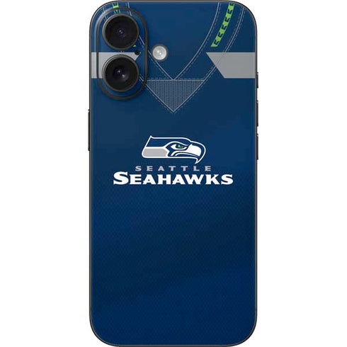 NFL Seattle Seahawks Team Jersey iPhone 16 Skin