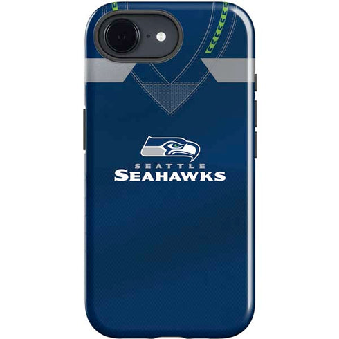 NFL Seattle Seahawks Team Jersey iPhone 16e Impact Case