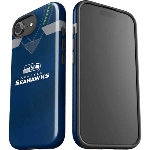 NFL Seattle Seahawks Team Jersey iPhone 16e Impact Case