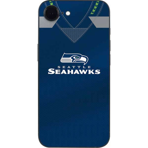 NFL Seattle Seahawks Team Jersey iPhone 16e Skin