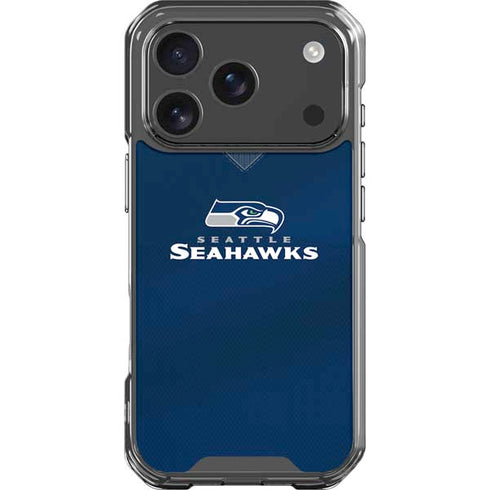 NFL Seattle Seahawks Team Jersey iPhone 18 Pro Clear Case