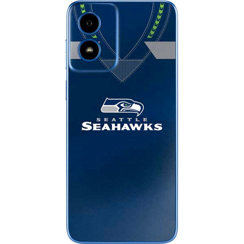 NFL Seattle Seahawks Team Jersey Moto G Play 4G (2024) Skin