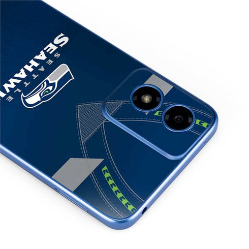 NFL Seattle Seahawks Team Jersey Moto G Play 4G (2024) Skin