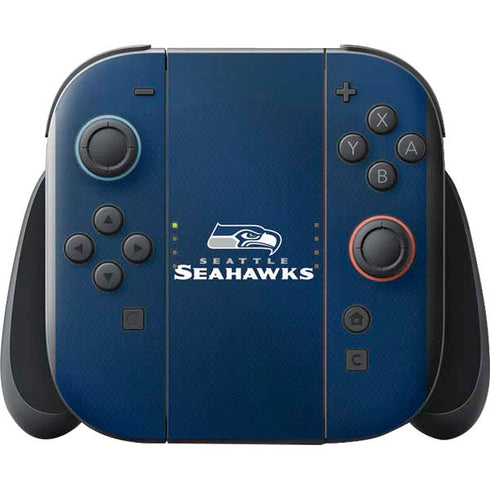 NFL Seattle Seahawks Team Jersey Nintendo Switch 2 (2025) with Joy-Con Skin