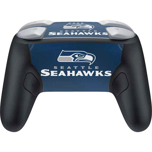 NFL Seattle Seahawks Team Jersey Nintendo Switch 2 (2025) Pro Controller Skin