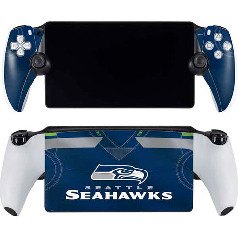NFL Seattle Seahawks Team Jersey PlayStation Portal Remote Player Skin