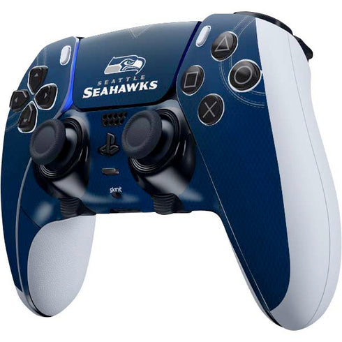 NFL Seattle Seahawks Team Jersey PS5 DualSense Edge Pro Controller Skin