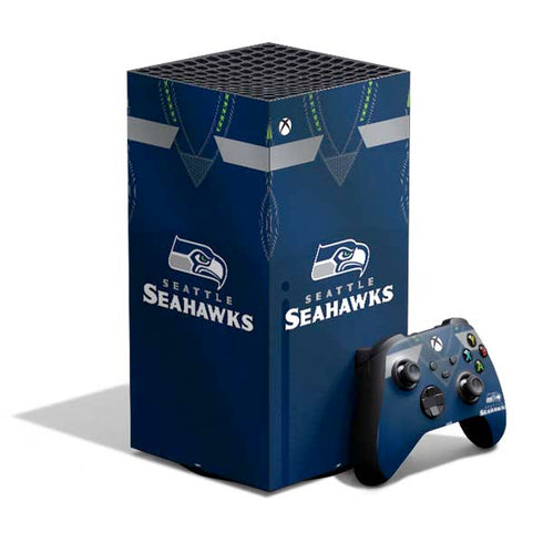 NFL Seattle Seahawks Team Jersey XBox Series X Digital Edition Bundle Skin