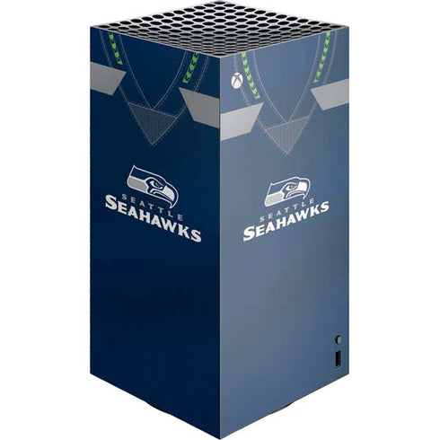 NFL Seattle Seahawks Team Jersey XBox Series X Digital Edition Console Skin