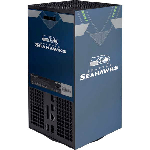 NFL Seattle Seahawks Team Jersey XBox Series X Digital Edition Console Skin