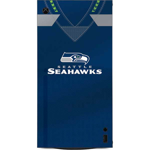 NFL Seattle Seahawks Team Jersey XBox Series X Digital Edition Console Skin