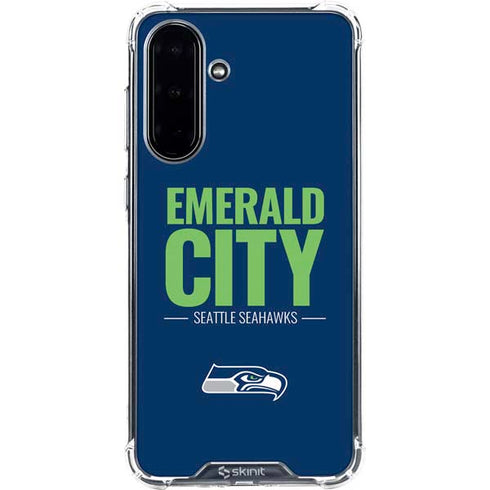 NFL Seattle Seahawks Team Motto Galaxy A36 5G Clear Case