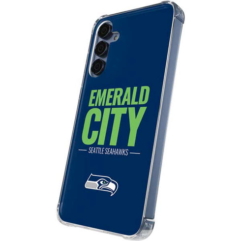 NFL Seattle Seahawks Team Motto Galaxy A55 5G Clear Case