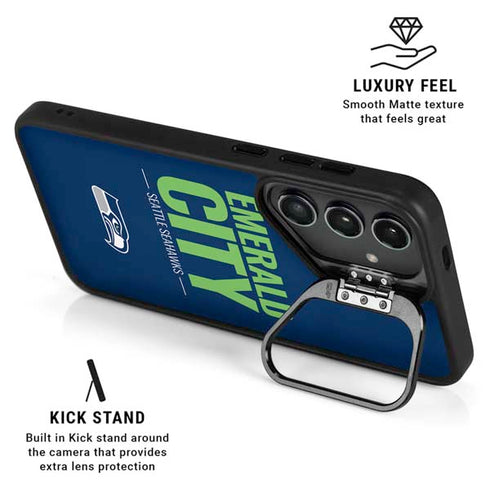 NFL Seattle Seahawks Team Motto Galaxy S25 Kickstand Case
