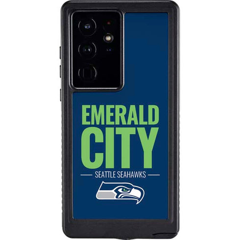 NFL Seattle Seahawks Team Motto Galaxy S24 Ultra Waterproof Case