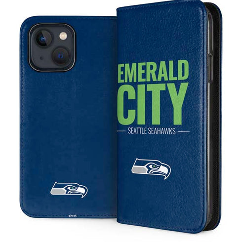 NFL Seattle Seahawks Team Motto iPhone 15 Plus Folio Case