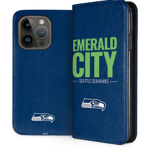 NFL Seattle Seahawks Team Motto iPhone 15 Pro Folio Case
