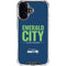 NFL Seattle Seahawks Team Motto iPhone 16 Plus Clear Case