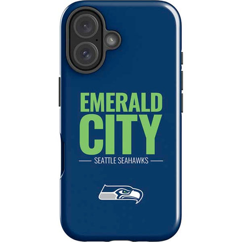 NFL Seattle Seahawks Team Motto iPhone 16 Plus Impact Case