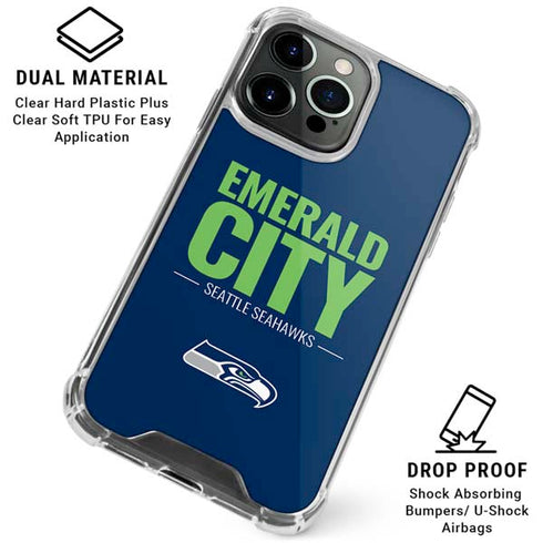 NFL Seattle Seahawks Team Motto iPhone 16 Pro Clear Case