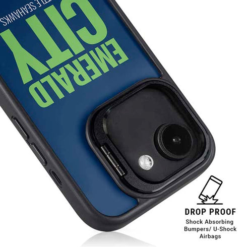 NFL Seattle Seahawks Team Motto iPhone 16e Kickstand Case