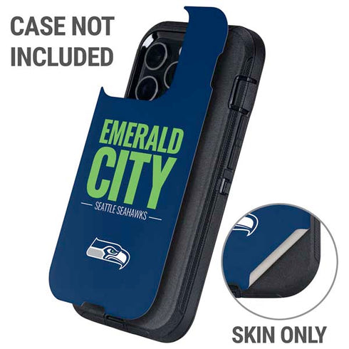 NFL Seattle Seahawks Team Motto Otterbox Defender iPhone Skin