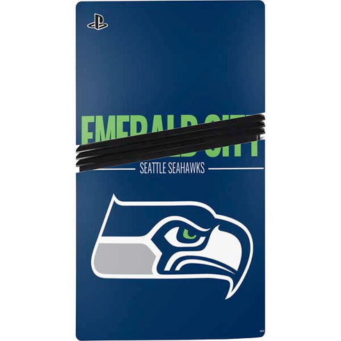 NFL Seattle Seahawks Team Motto PS5 Pro Disk Bundle Skin