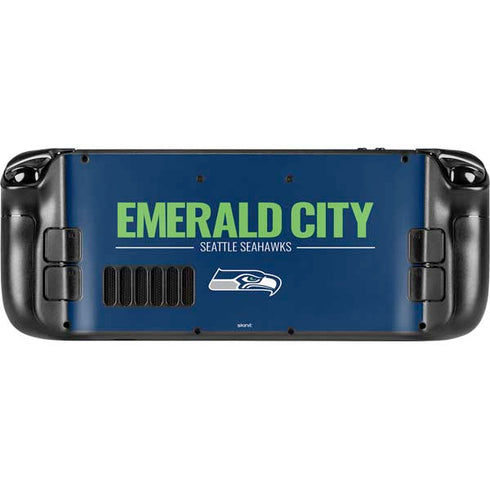 NFL Seattle Seahawks Team Motto Steam Deck Handheld Gaming Computer Skin
