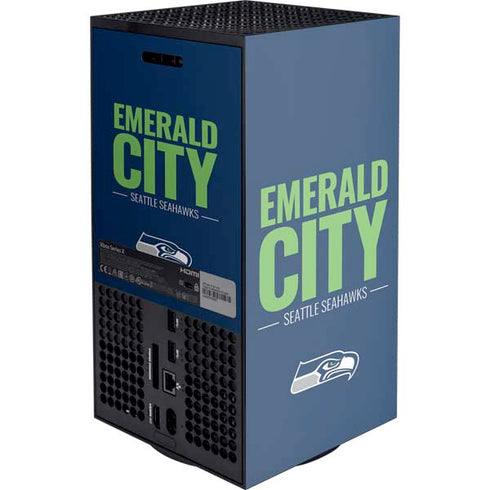 NFL Seattle Seahawks Team Motto XBox Series X Digital Edition Console Skin