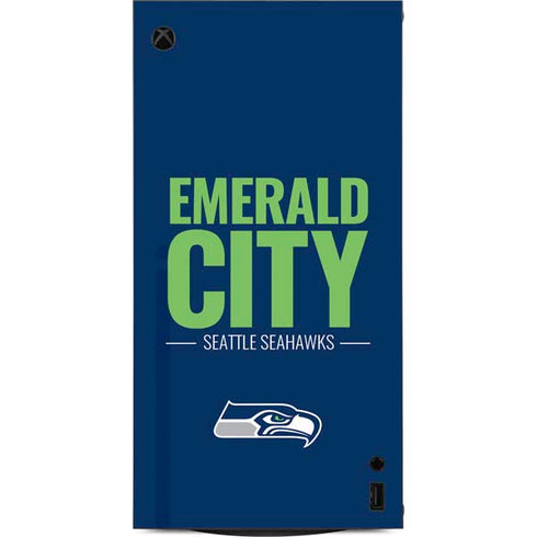NFL Seattle Seahawks Team Motto XBox Series X Digital Edition Console Skin