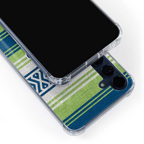 NFL Seattle Seahawks Trailblazer Galaxy A55 5G Clear Case