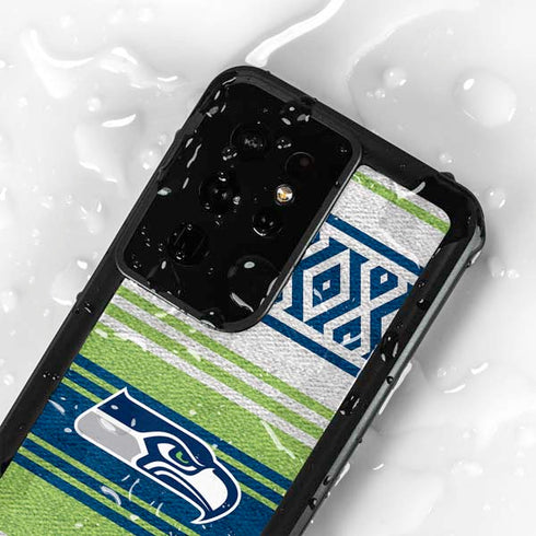 NFL Seattle Seahawks Trailblazer Galaxy S24 Ultra Waterproof Case